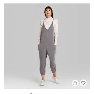 Wild Fable Charcoal Jumpsuit